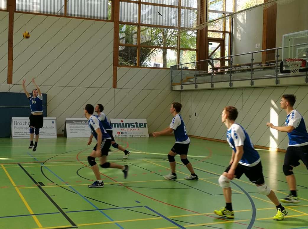 Herren2 Volleyball Zuspiel