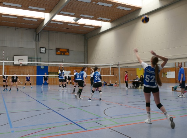 Damen1 Volleyball Aufschlag