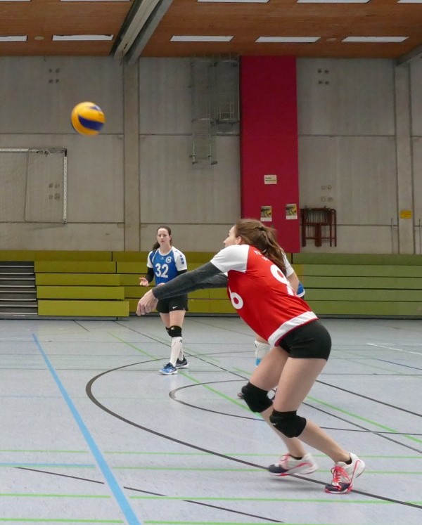 Damen1 Volleyball Libera Abwehr