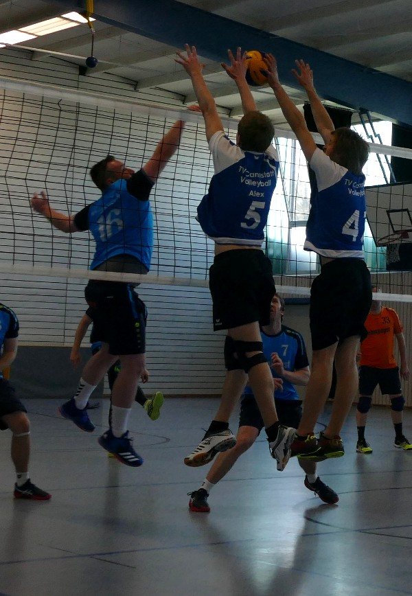 Herren1 Volleyball Angriff