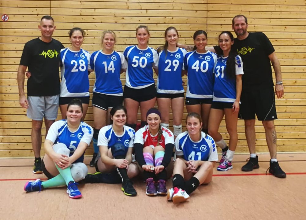 Damen 1 Volleyball Teamfoto