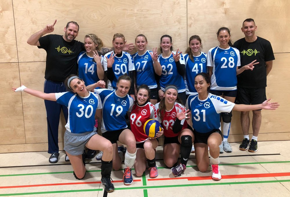 Damen 1 Volleyball Teamfoto