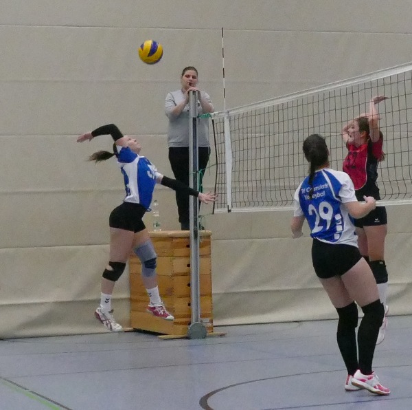 Damen 2 Volleyball Außenangriff