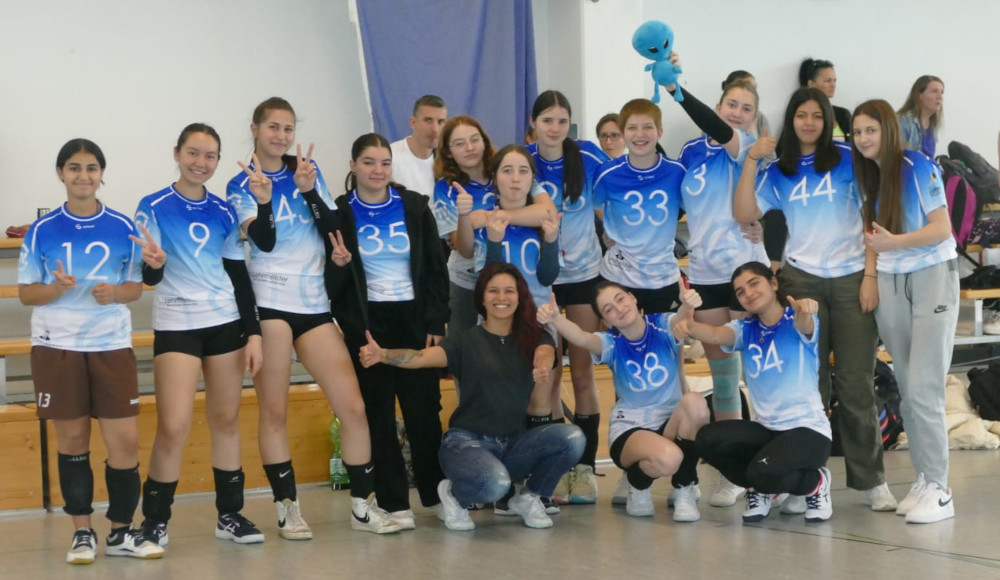 Teamfoto TV Cannstatt Volleyball - U17 Midi weiblich